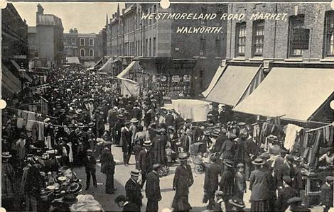 Westmoreland Road Market, Walworth Road far end, Horsley Street right. 1.  X.png