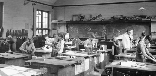 Riley Road, Tower Bridge secondary school 1960's - Wood work annexe.   X.png