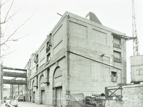 Rotherhithe Street c1974. National Wharf, Opposite Millpond Estate and looking towards West Lane on left. Pic 1.   X..png