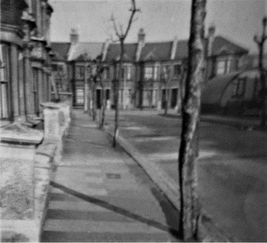 Erlam Road. c.1960. Houses 5-7 on left, Senegal Road far end with houses 119-129.   X..png