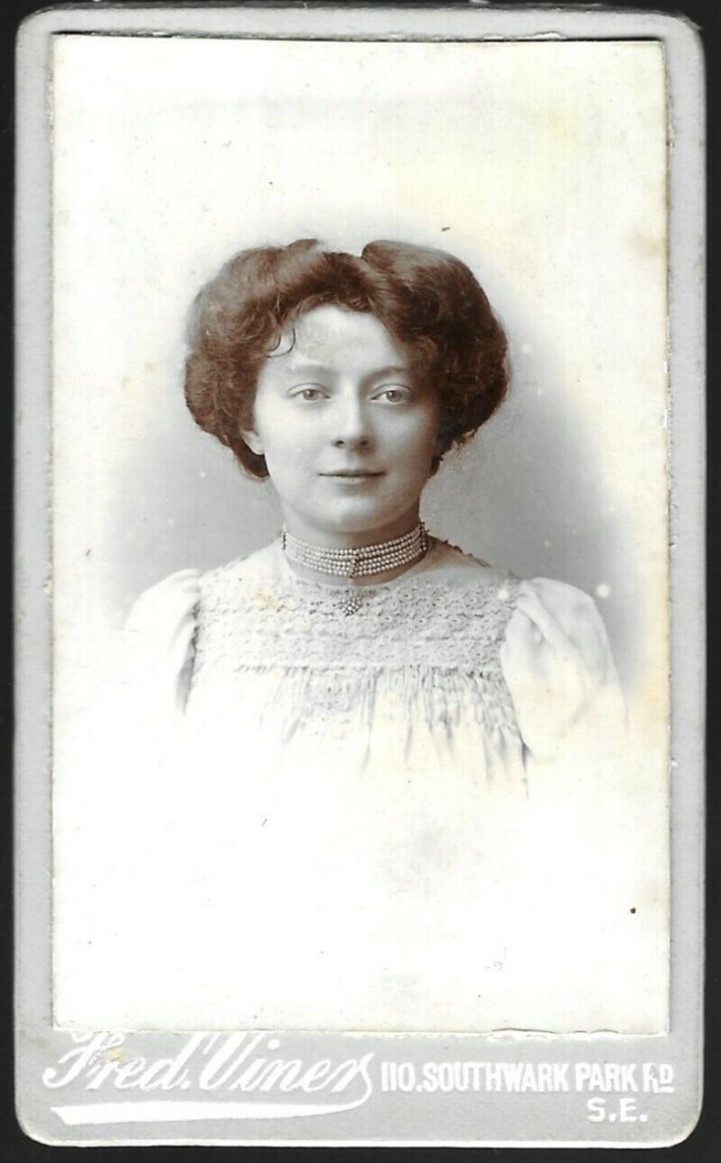 Southwark Park Road, c1900, near Longley Street. In c1921 it was Angle Sydney Butler, photographer.  X..jpg