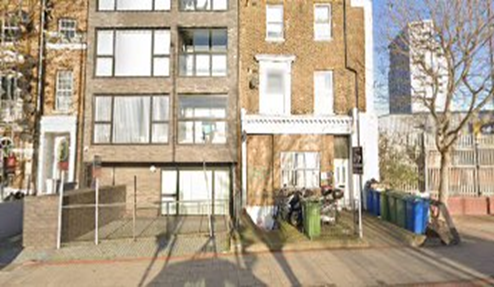 4 Old Kent Road 2021. Same location as Pic 4.  I think the building on the right was Rowland’s Furniture Shop. X..png