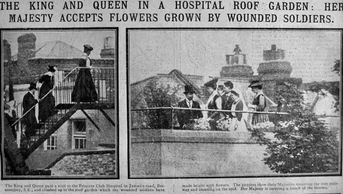 Jamaica Road the Princess Club Hospital, c1915.  X..png