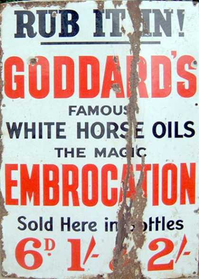 Embrocation, go into any dressing room and it stunk like hell, but it seemed to work.  X..png