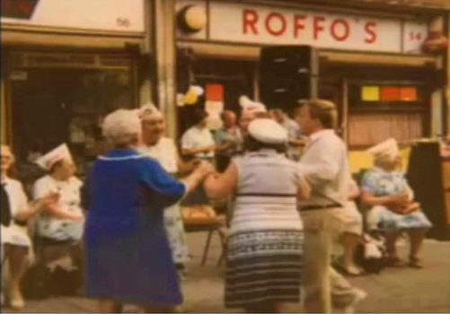East Street c1977, Silver Jubilee Celebration outside Roffo’s Café.  X. (2).png