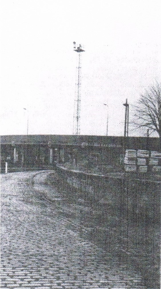 Bricklayers Arms Cattle Dock, Dunton Road Bridge entrance right.  X..jpg