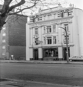 7 Blackfriars Road, Southwark. Sons of Temperance Friendly Society, 1989.  X..png