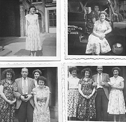 Rollins Street, some of the staff from Ebbo's c1960.  X..jpg