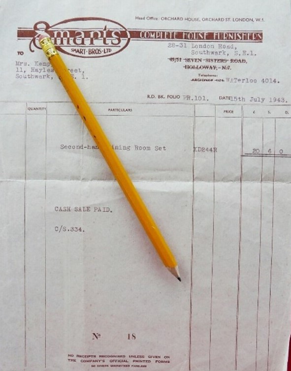 London Road, Smarts Bros Ltd, 1943.  1 X..jpg