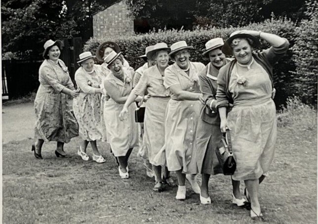 2. Abbey Street, possibly from the Fleece Pub to the seaside resort of Margate in Kent, c1954.  1.  X..jpg
