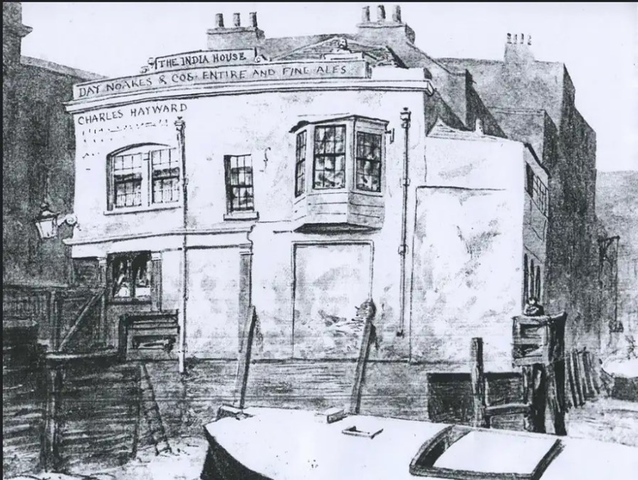 20. Bermondsey Wall East formerly Rotherhithe Street, The India House Pub..jpg