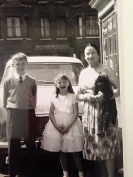 Henshaw Street, Balfour Street behind c1964. Henshaw Arms Pub would have been on the left. X..png
