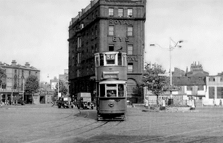 St. Georges Circus, The Royal Eye Hospital, Blackfriars Road left.  X..png