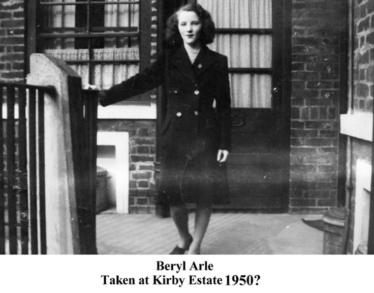 12. Southwark Park Road, Beryl Arle, Kirby Estate, c1950. X..jpg