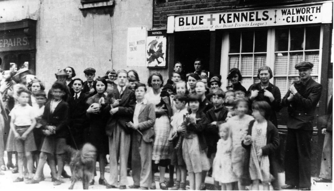 East Lane, just after WW1. X..jpg