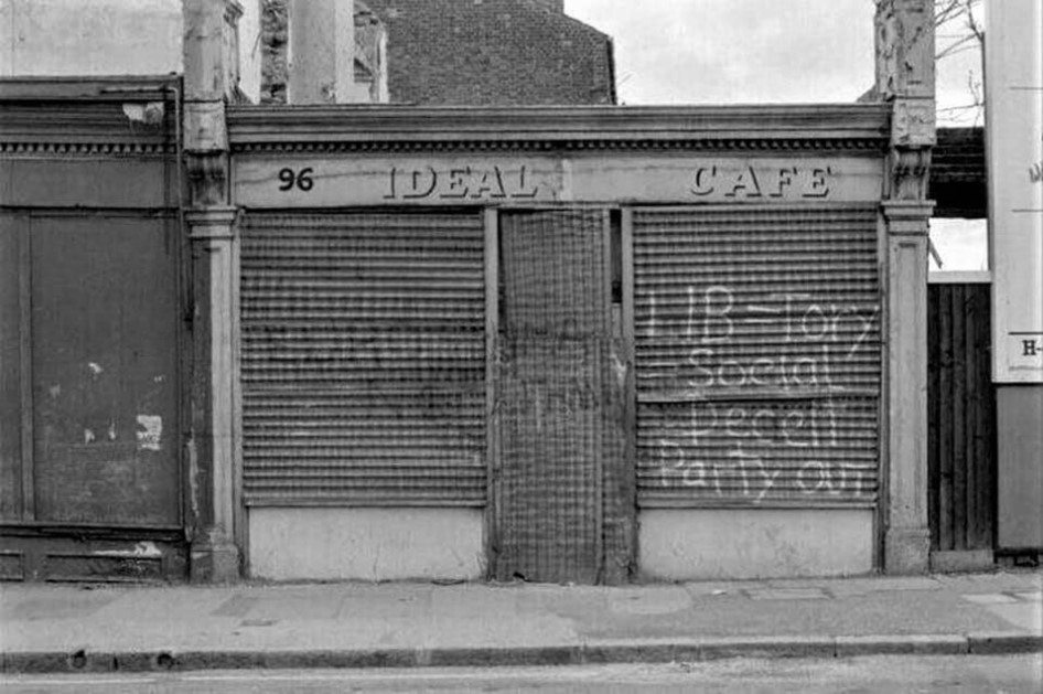 Dunton Road, found the Café, so many memories, so many breakfasts.  X..jpg