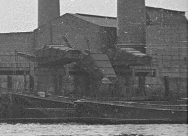 Sunderland Wharf and Ordnance Wharf, Rotherhithe, c1948.   X..png