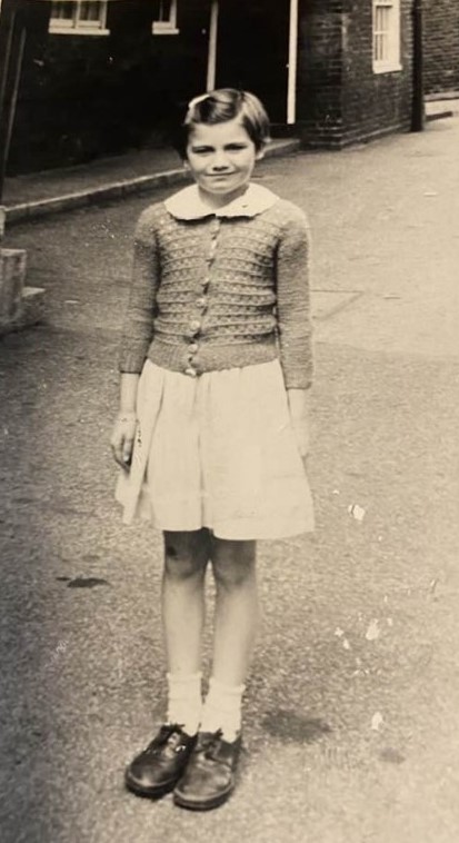 Brandon Street, Marnock House, East Lane. This is Margaret Flint aged 7.  1.  X..jpg
