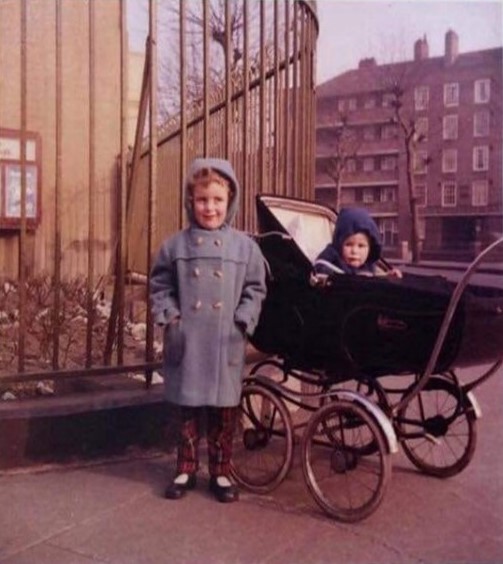 Balfour Street corner with Salisbury Row, c1959. Dawes House, Rodney Road in background.  1. X..jpg