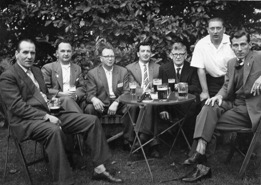 Great Dover Street, Dewrance & Co Maintenance dept outing late 1950s.  X..jpg