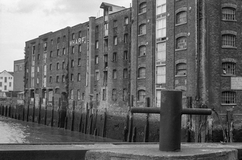 Bermondsey Wall West, Reeds Wharf  Thames Side, c1980.   X..png