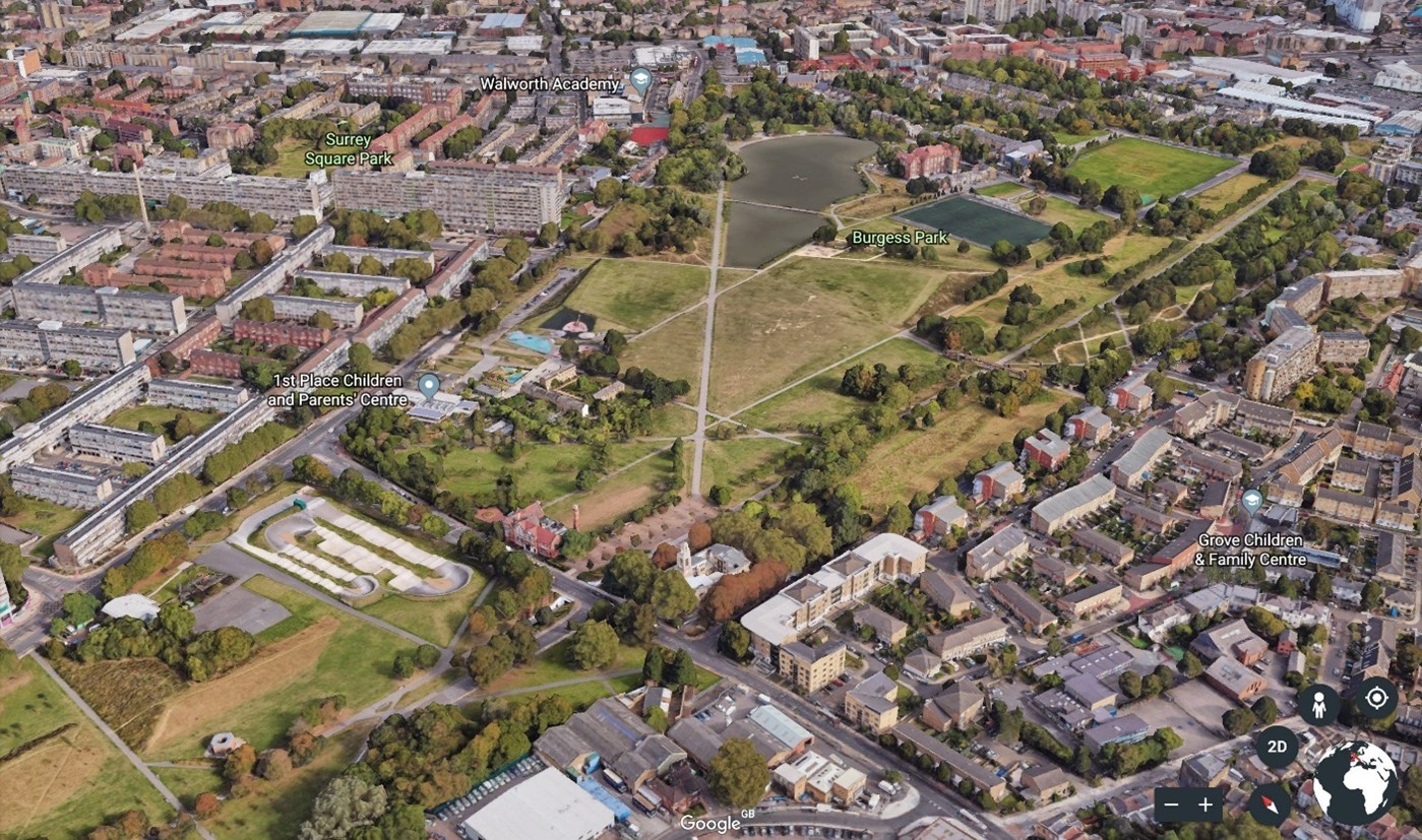 3. Grand Surrey Canal,c2018,same location as the 1949 map.  X..jpg