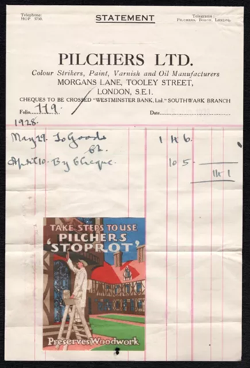 Tooley Street, Pilchers Ltd, 1928.   X..png