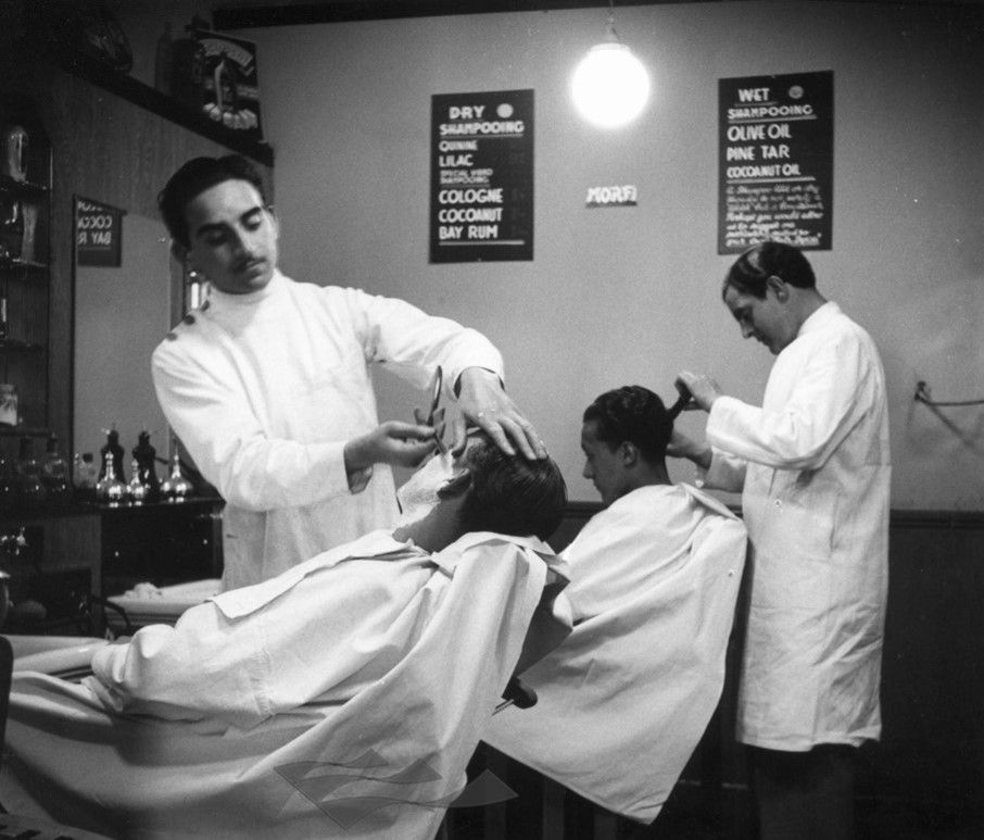 The Cut, Barber's shop, C1938.  1.  X..jpg
