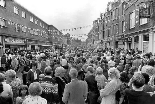 East Lane, 1980, 100-year anniversary party, that’s why there are no stalls...  X..png