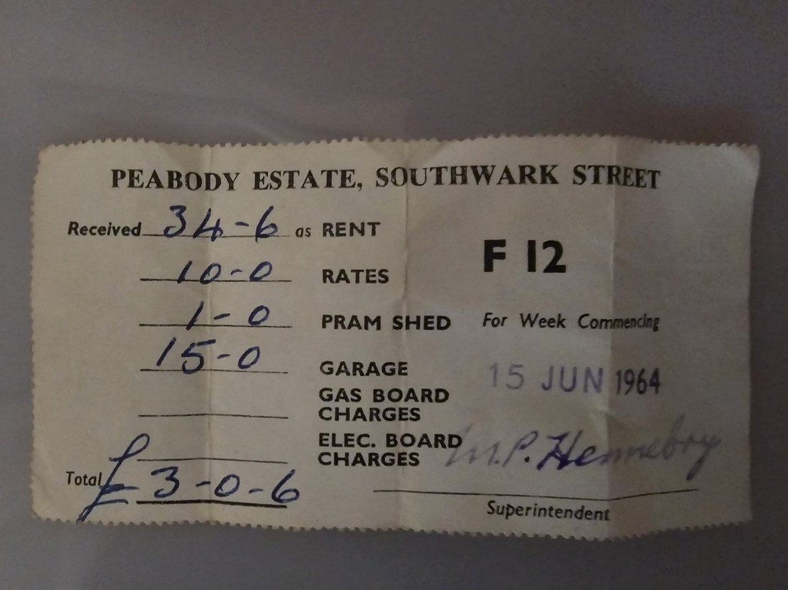 Southwark Street, Peabody Estate, 1964.   X..jpg