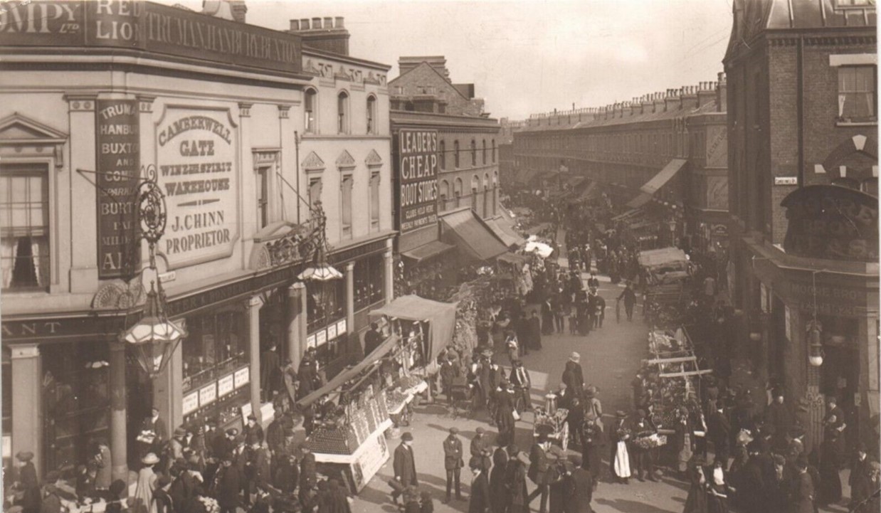 Westmoreland Road, Westmoreland Market, c1910.  1.  X..jpg