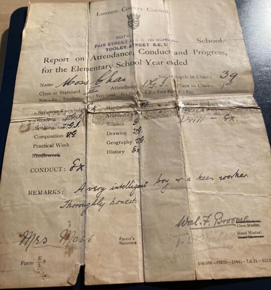 Fair Street School, Tooley Street, a very clever Bermondsey Boy.   X..png