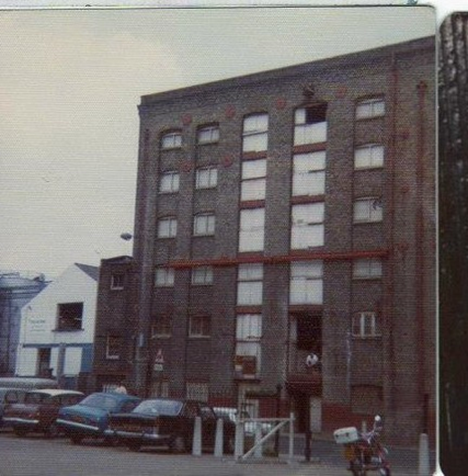 Rotherhithe Street Globe Wharf Rice Mills,  c1958. Pic 2.   X..png