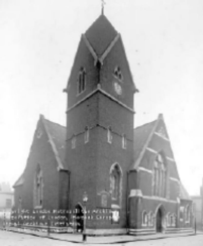 Manciple Street, St Stephen's Church, c1900, remained until the 1960s, opposite Hankey Place. X.png
