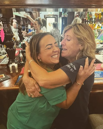 Southwark Park Road, The Old Bank Pub 2023, Lisa Carroll & Julie Hamilton Bishop, Rays niece.  X..png