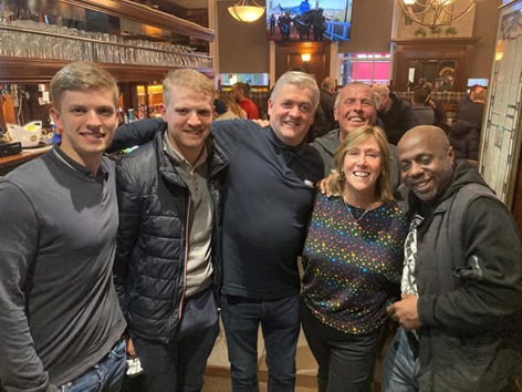 Southwark Park Road, The Old Bank Pub,2023.Julie with friends.  X..png