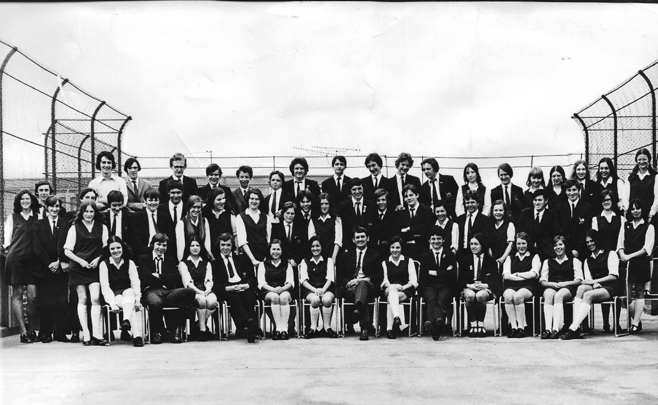 Grange Road, Bacons School c1973, Mr Ron Razey was the Year Head.  1. X..jpg