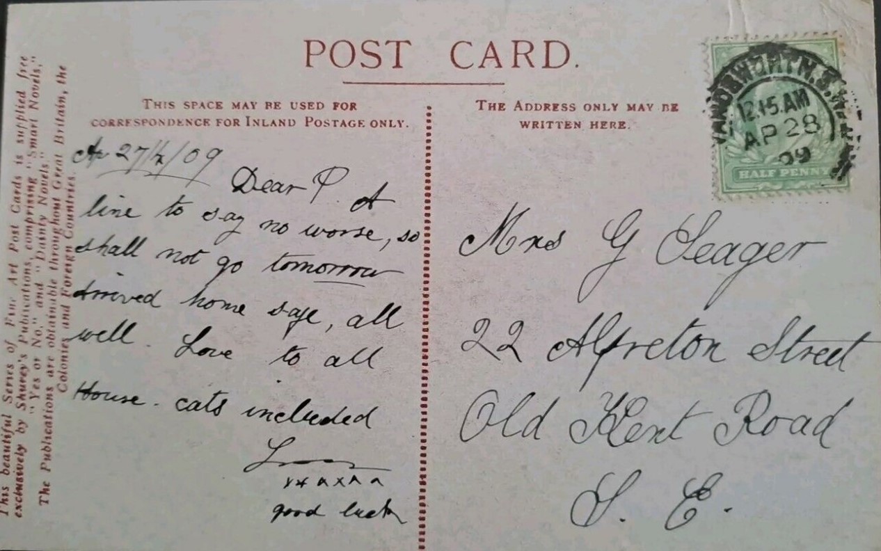 Old Kent Road, G Seager, Alfreton Street,  1909. 1. jpg.jpg