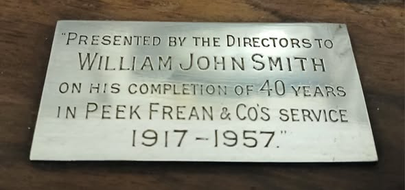 Peek Frean, William John Smith. 1917- 1957.   X..png