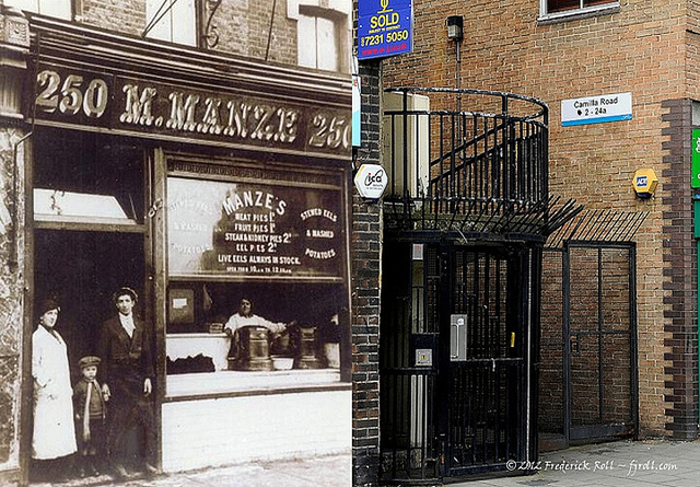 SPR Manze opened 1908 Bombed 1940.jpg