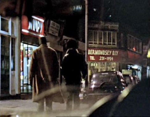 Southwark Park Road, The Wimpy Bar Down the Blue, Bombay Street left. X.png