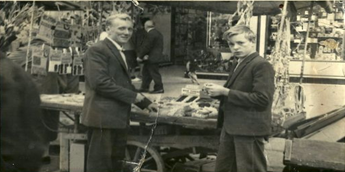 11. East Street, Ted Walker, and son c1960.   X..png
