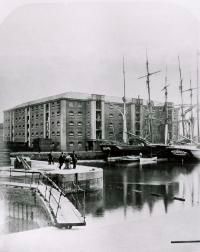 No. 1 warehouse, South Dock at Surrey Commercial Docks.jpg