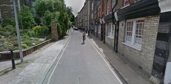 Quilp Street now ends at the barriers in front of the cars.2018..jpg