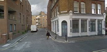 Davidge Street, Left to Right,  Library Street Straight through, site of The Dover Castle 2018..jpg