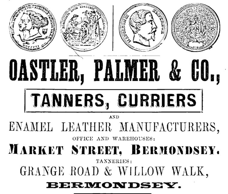 Wright’s Buildings Grange Road, Market Street off Bermondsey Street and 13 White’s Grounds which ran off Gun Alley which was off Bermondset Street.  1882 X.jpg