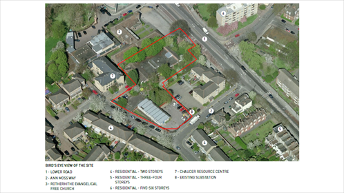 Lower Road, site of St Olaves Hospital 2018.  X.png