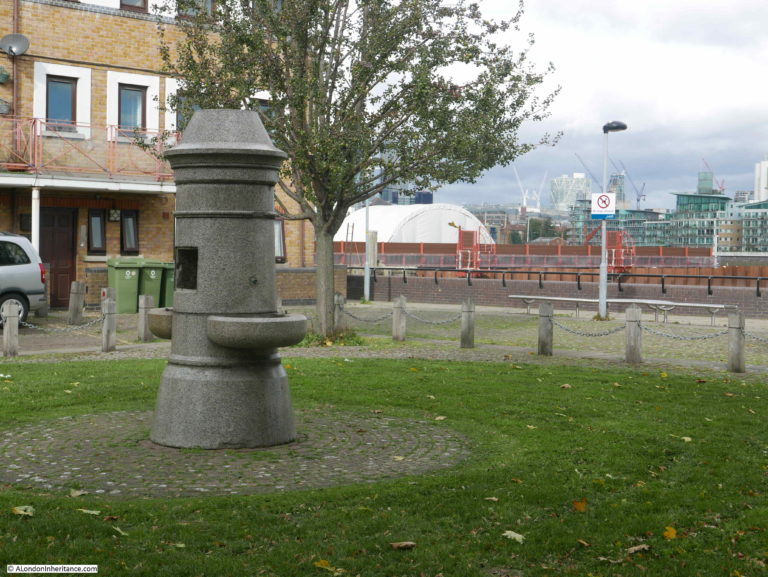 Fountain Dock, Bermondsey Wall East 2018, view taken from roughly the same viewpoint.  X.png