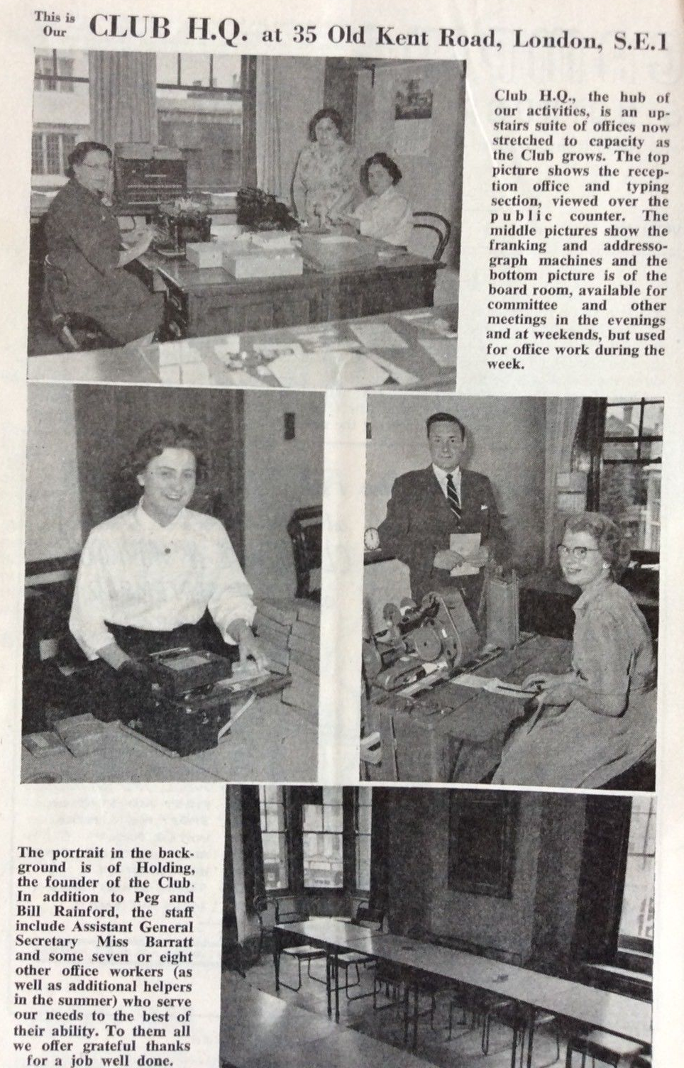 Old Kent Road 1950s picture of Camping Club Hq, Peg and Bill Rainford.  X (2).png