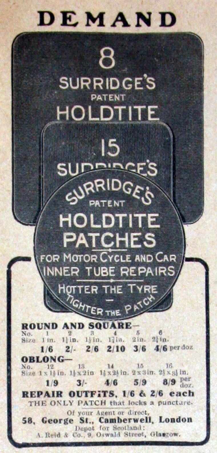 George Street 1911. Now Lomond Grove. X.png